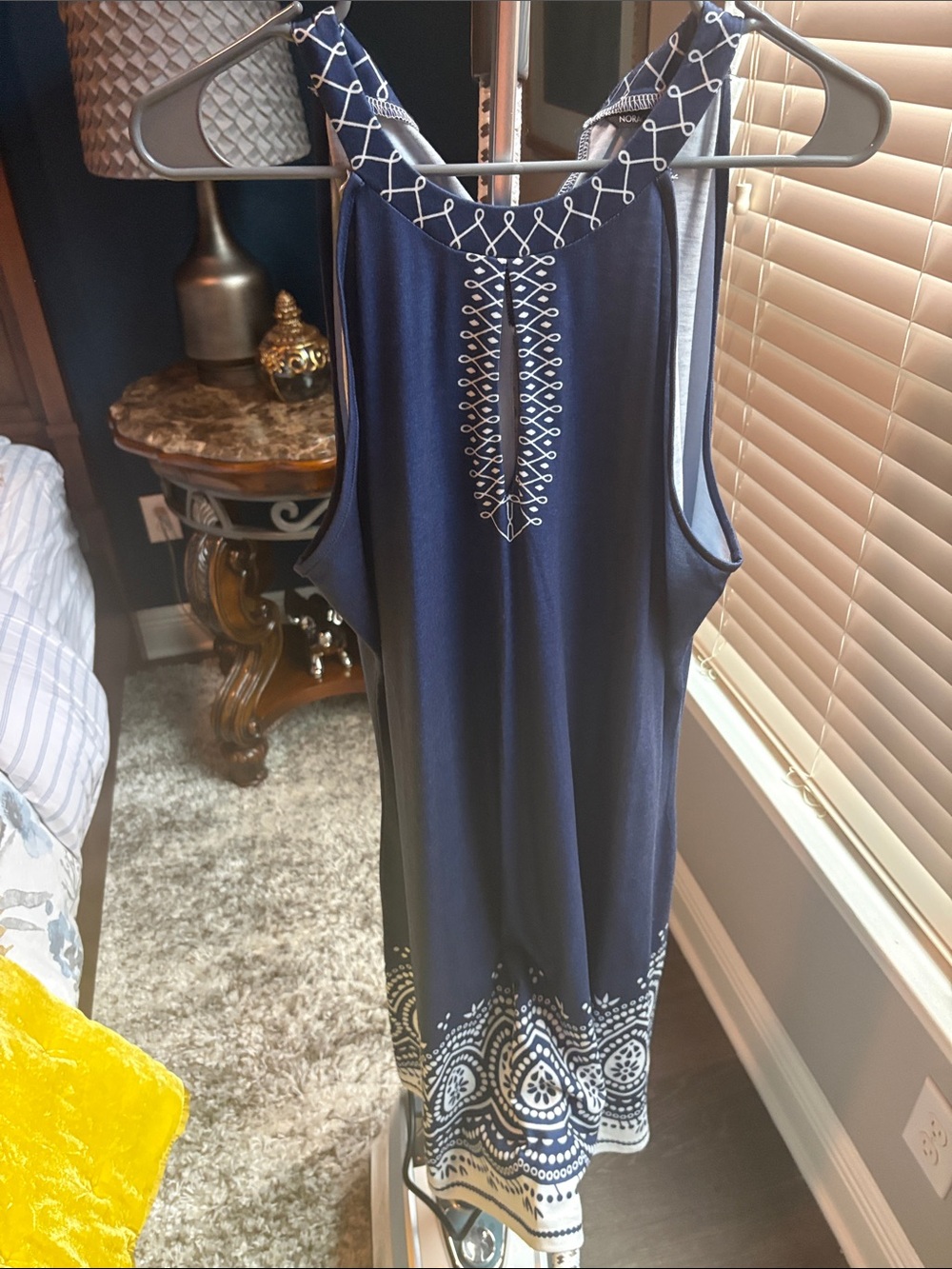 Navy Sleeveless Sundress